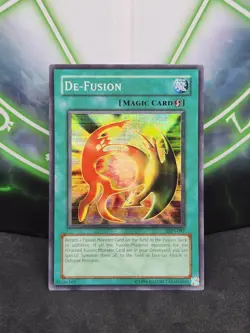 Yugioh De-Fusion LON-097 Super Rare NM - Image 1