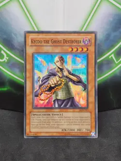 Yugioh Kycoo the Ghost Destroyer LON-062 Super Rare LP - Image 1