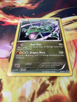 Rayquaza XY141 LP-DMG Holo Black Star Promo 2016 Pokemon TCG - Image 2