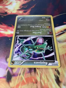 Rayquaza XY141 LP-DMG Holo Black Star Promo 2016 Pokemon TCG - Image 3