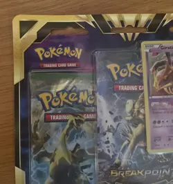 Pokemon TCG: Fates Collide/Breakpoint/Break Through 3 Pack Blister Giratina NFS - Image 4