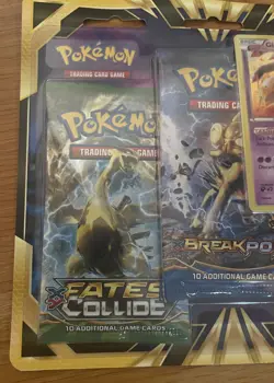 Pokemon TCG: Fates Collide/Breakpoint/Break Through 3 Pack Blister Giratina NFS - Image 5