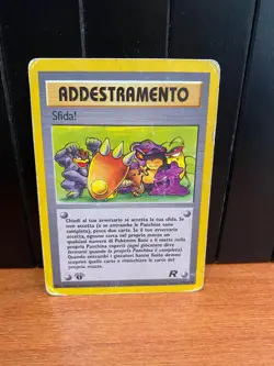CARTA POKEMON SFIDA 74/82 TEAM ROCKET 2000 ITALIANO PRIMA EDIZIONE - Image 1