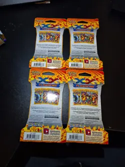 Pokemon - 4x Sealed Flashfire Blister Packs - Art Set 2014 - Image 2
