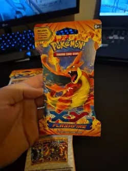 Pokemon - 4x Sealed Flashfire Blister Packs - Art Set 2014 - Image 3