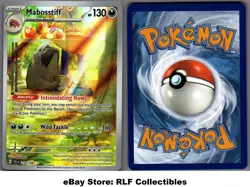 2023 Pokemon, Scarlet & Violet Base, #218/198 Mabosstiff, Holo Illustration Rare - Image 1