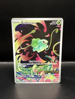 Pokemon Bulbasaur 133/132 English Mega Evolution Stamped Promo - Image 3