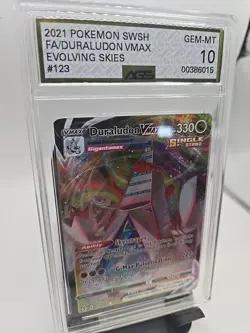 Duraludon VMAX 123/203 Pokemon Evolving Skies 2021 AGS 10 GEM MINT FREE SHIPPING - Image 2