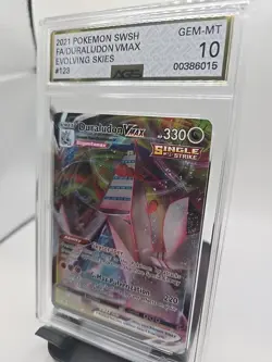 Duraludon VMAX 123/203 Pokemon Evolving Skies 2021 AGS 10 GEM MINT FREE SHIPPING - Image 3