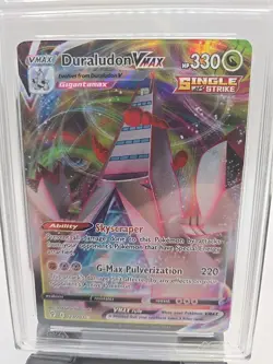 Duraludon VMAX 123/203 Pokemon Evolving Skies 2021 AGS 10 GEM MINT FREE SHIPPING - Image 4