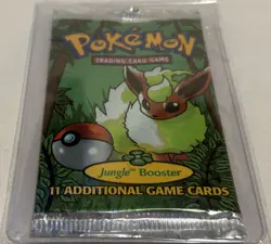 Pokemon Jungle Booster Pack Flareon Artwork 1999 WOTC Mint Sealed - Image 4