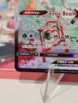 Pokemon Orbeetle VMAX TCG Lost Origin Trainer Gallery Holo Ultra Rare Tg13 Tg30 - Image 4