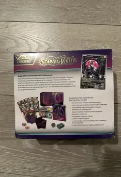 Pokemon Scarlet and Violet Base Set Elite Trainer Box ETB (Purple) New/Sealed - Image 4