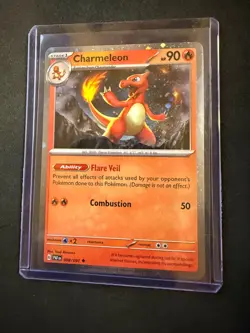 Charmeleon 008/091 - Cosmos holo - Paldean Fates - Pokemon TCG - NM - Image 1