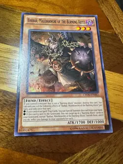 Barbar, Malebranche of the Burning Abyss CROS-EN083 Unl Edition Rare PL + BONUS - Image 1