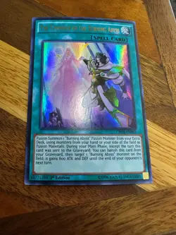 The Terminus of the Burning Abyss CROS-EN085 1st Edition Ultra Rare PL + BONUS - Image 1