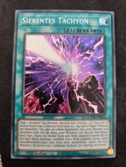 Yu-Gi-Oh! MZTM-DE016 Siebentes Tachyon Secret Rare NM 1st - Image 1