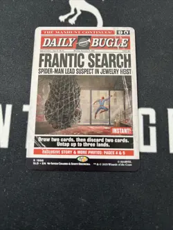 Secret Lair Frantic Search x1 Magic Cards MTG Spider-Man - Image 1