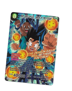 Dragon Ball Super Card Game Son Goku & Uub, Seeds of the Future TB2-069 SCR NM - Image 1
