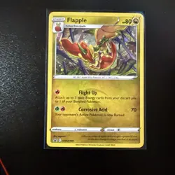 Pokemon Tcg Flapple SWSH189 SWSH: Sword & Shield Promo Cards Holo NM - Image 1