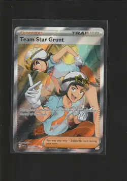 Team Star Grunt - 242/198 - Pokemon Scarlet Violet Base Full Art Card NM - Image 1