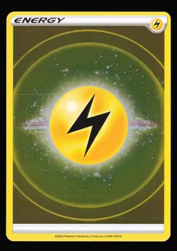 Lightning Energy Reverse Holo 2022 Brilliant Stars Pokemon TCG Card NM - Image 1