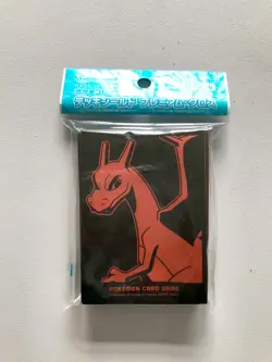 New Japan Charizard Pokemon Card Sleeve Deck Shield x64 - Image 1
