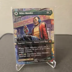 MTG Miles Morales 200 Borderless Regular Mythic Spider-Man SPM - Image 1