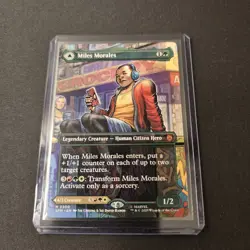 MTG Miles Morales 200 Borderless Regular Mythic Spider-Man SPM - Image 2