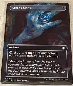 Arcane Signet (Borderless) Commander Masters Regular - Image 1