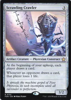 MTG Scrawling Crawler (132) | NM | Foundations {FDN} - Image 1