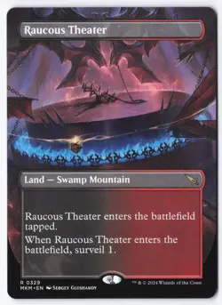 Raucous Theater (Borderless) R Murders at Karlov Manor 329 NM - Image 1