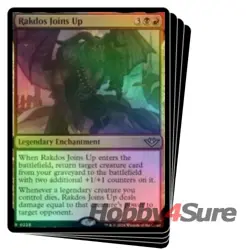 Foil Rakdos Joins Up X4 M/NM Magic MTG Outlaws Of Thunder Junction - Image 1
