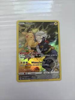 Pokemon Pikachu TCG Lost Origin Trainer Gallery Holo Ultra Rare Card TG05/TG30 - Image 1