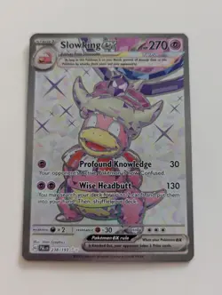 Pokemon TCG Slowking ex 238/193 SV2 Paldea Evolved Half Art Double Rare - Image 1