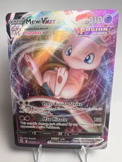 Mew VMAX (Ultra Rare) #114/264 Fusion Strike Pokemon Near Mint - Image 1