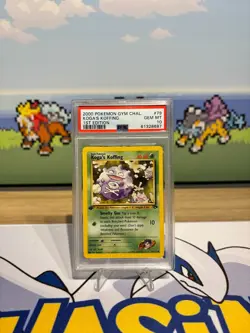 Pokemon TCG Koga's Koffing 79/132 Gym Challenge 1st Edition PSA 10 WOTC - Image 1