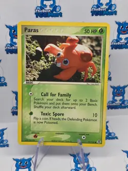 Pokemon Paras EX FireRed LeafGreen 72/112 MP - Image 1