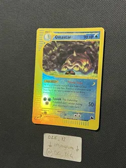 Pokemon Skyridge - Omastar - 23/144 - REVERSE HOLO RARE - NM/VLP - Image 4