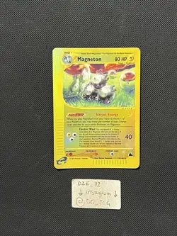 Pokemon Skyridge - Magneton - 19/144 - REVERSE HOLO RARE - LP/VLP * Read DESC* - Image 5