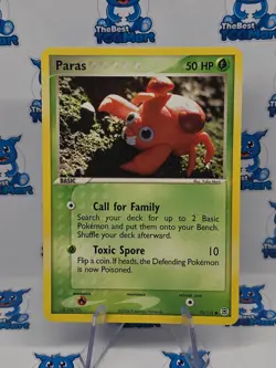 Pokemon Paras EX FireRed LeafGreen 72/112 NM - Image 1