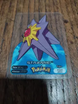 Starmie 121 Pokemon Lamincards Edibas - ITA - GOOD - Image 1