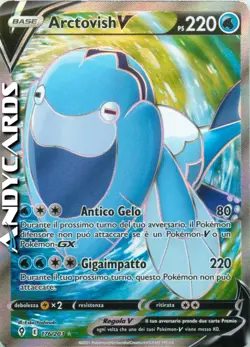 ARCTOVISH V 176/203 • Full Art • Evoluzioni Eteree SWSH7 POKEMON ITALIANO - Image 1