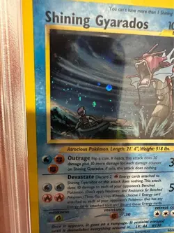 2001 Shining Gyarados 65/64 PSA 4 with 🌀 SWIRL HOLO - Pokemon Neo Revelation - Image 3