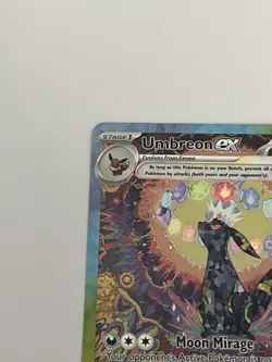 Umbreon ex 161/131 Special Illustration Rare Pokemon Prismatic Evolution CLEAN! - Image 2
