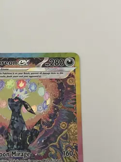 Umbreon ex 161/131 Special Illustration Rare Pokemon Prismatic Evolution CLEAN! - Image 3