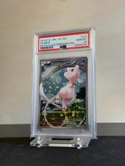 PSA 10 Mew 017/036 CP5 Dream Shine Collection 1st Edition Pokemon Japanese 2016 - Image 1