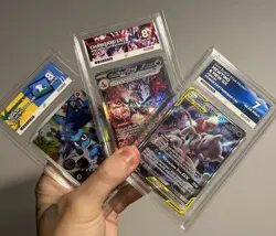 Pokemon - Ace Grading Slab Bundle 2x Ace 8 1x Ace 7 - Image 1
