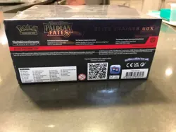 Pokemon TCG: Scarlet & Violet Paldean Fates Elite Trainer Box ETB Sealed - Image 5
