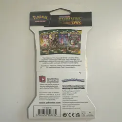 2021 POKEMON SWORD & SHIELD EVOLVING SKIES SEALED PACK - Image 2
